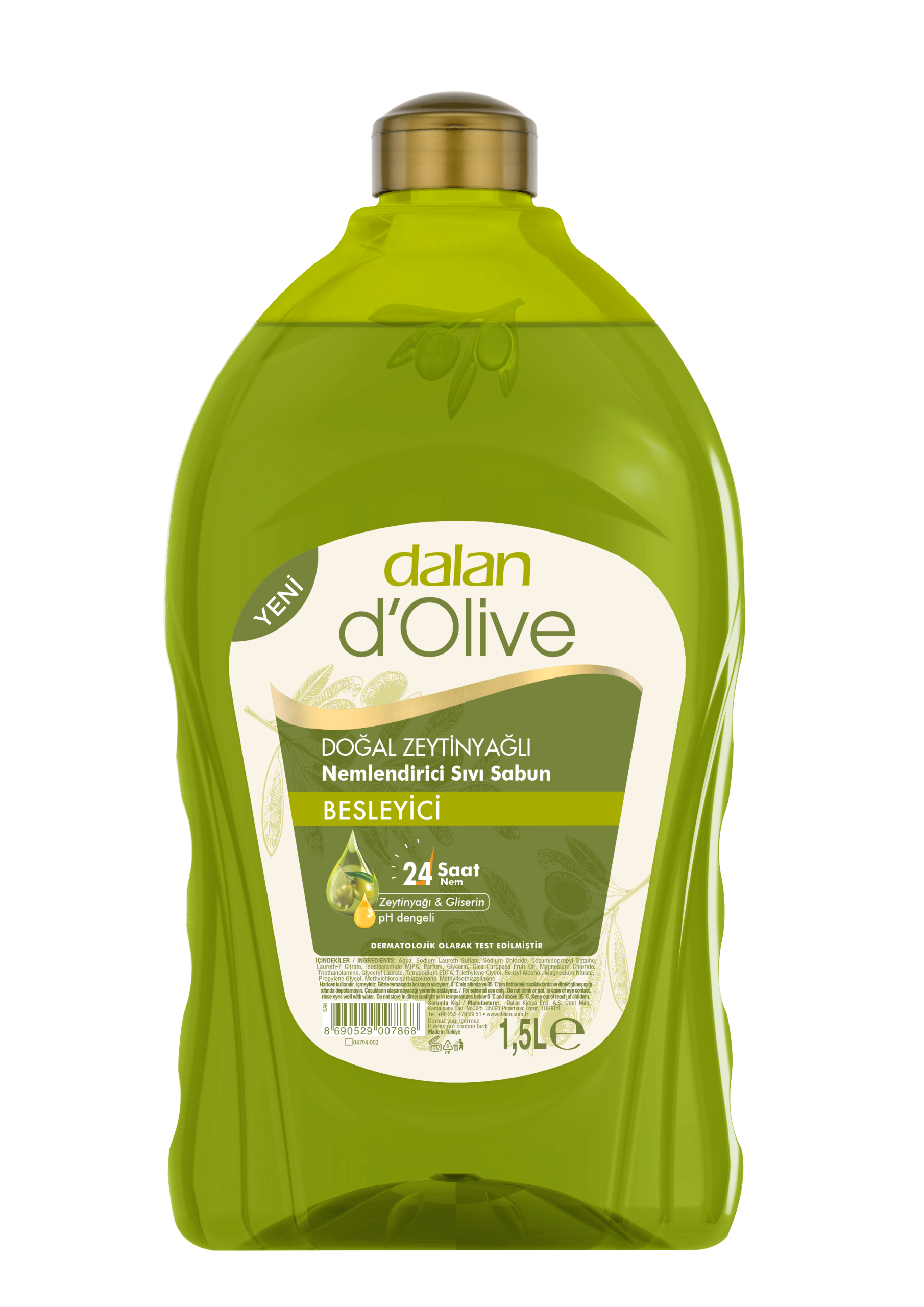 d’Olive Besleyici Sıvı Sabun