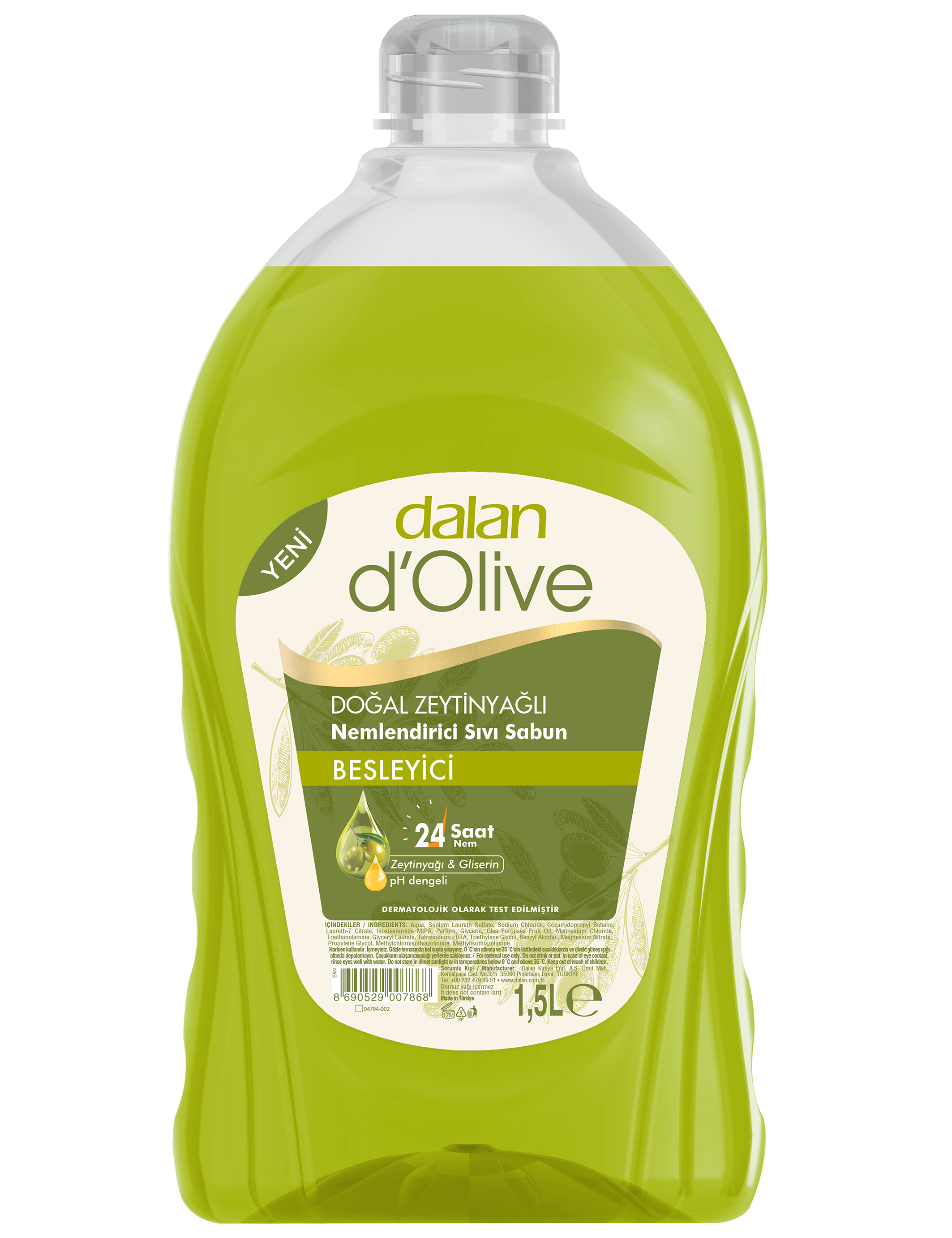 d’Olive Besleyici Sıvı Sabun