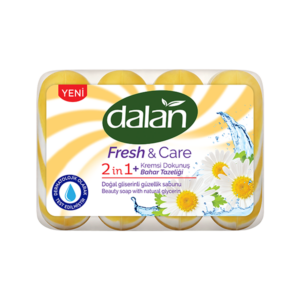 Dalan Fresh & Care 2 in 1 Bahar Tazeliği Doğal Gliserinli Güzellik Sabunu