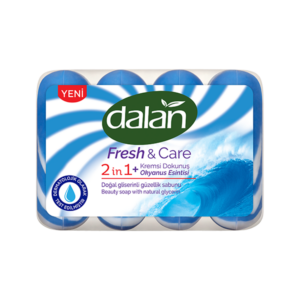 Dalan Fresh & Care 2 in 1 Okyanus Esintisi Doğal Gliserinli Güzellik Sabunu