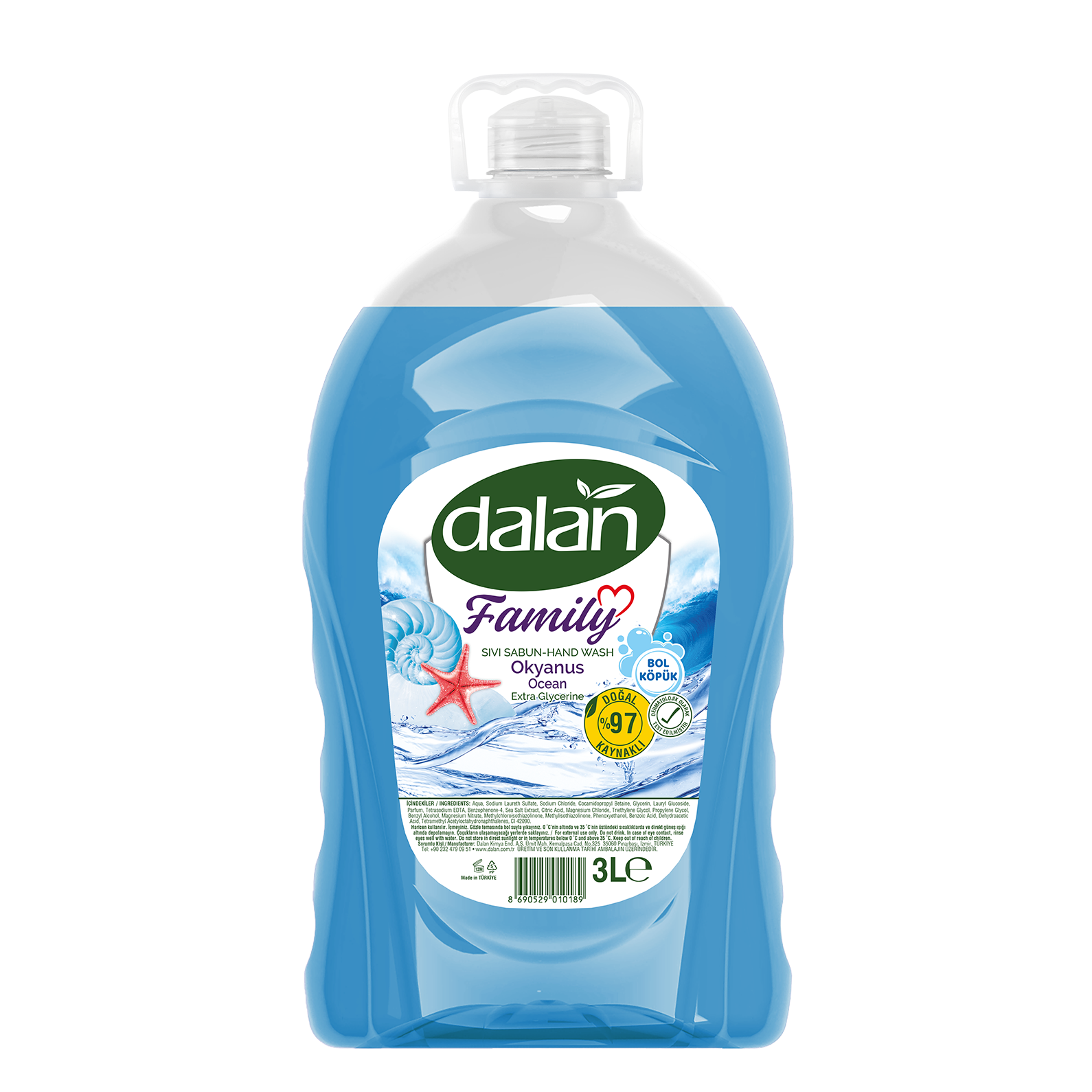 Dalan Family Okyanus Sıvı Sabun