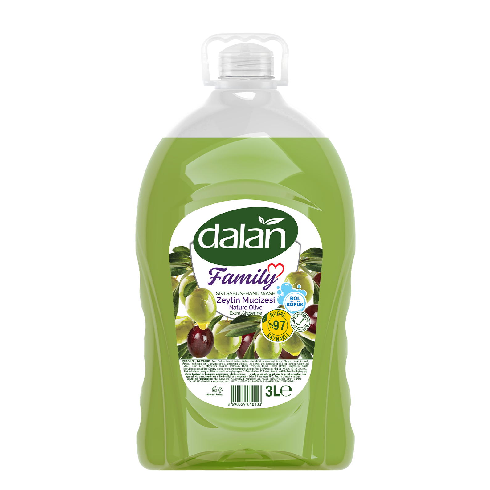 Dalan Family Zeytin Mucizesi Sıvı Sabun