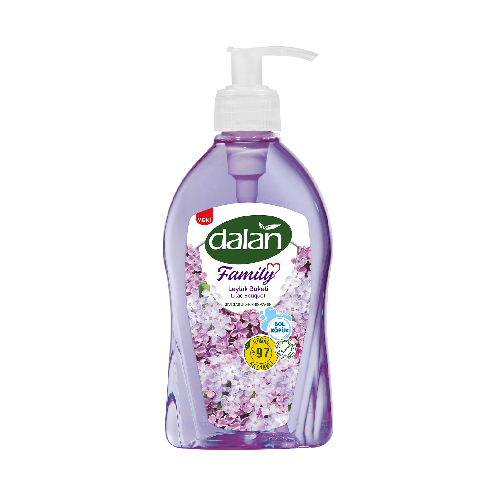 Dalan Family Lilac Bouquet Liquid Soap