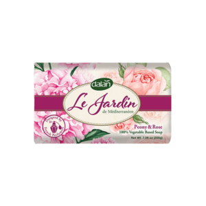 Dalan Le Jardin Peony & Rose %100 Bitkisel Bazlı Sabun