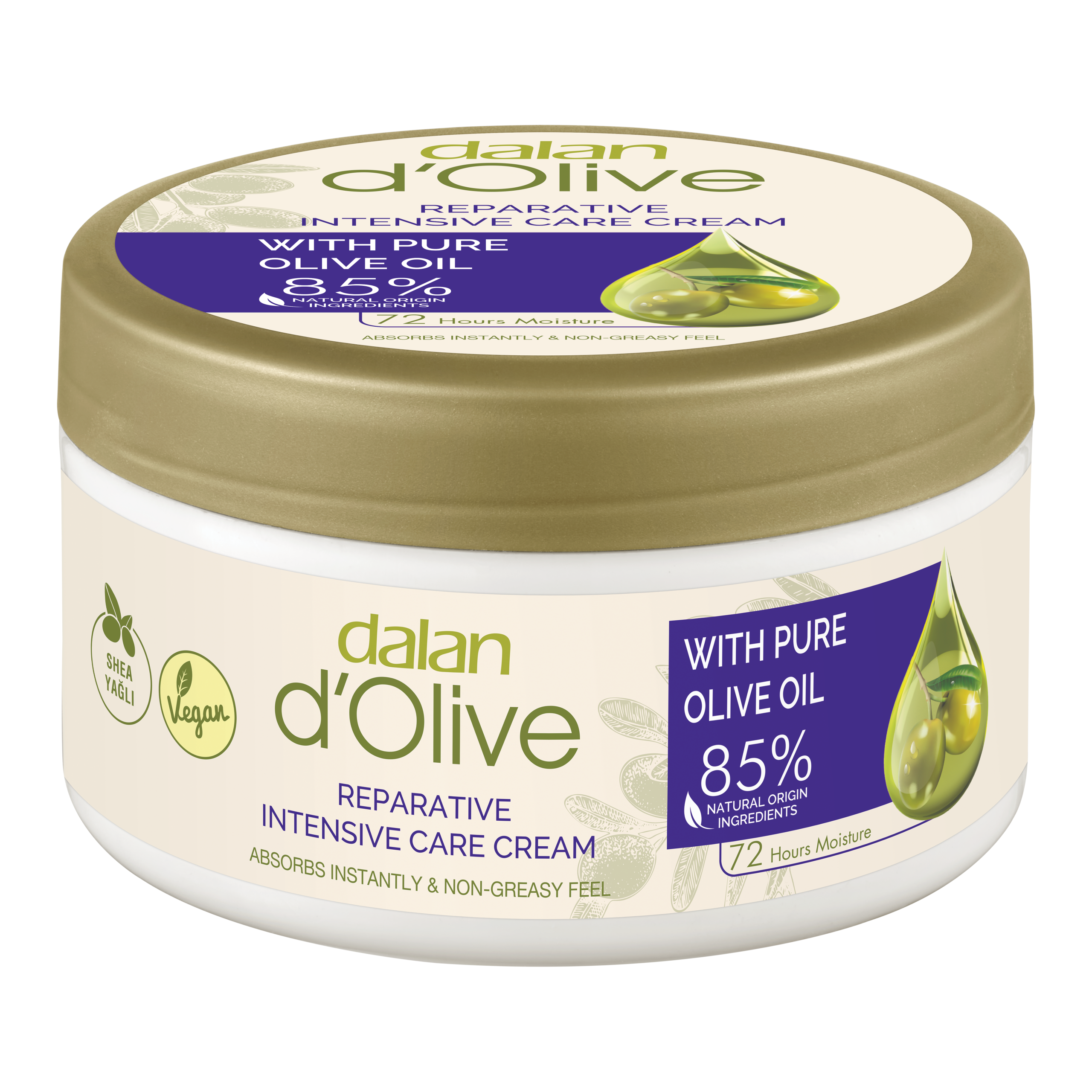 d’Olive Reparative Intensive Care Cream Natural Olive Oil