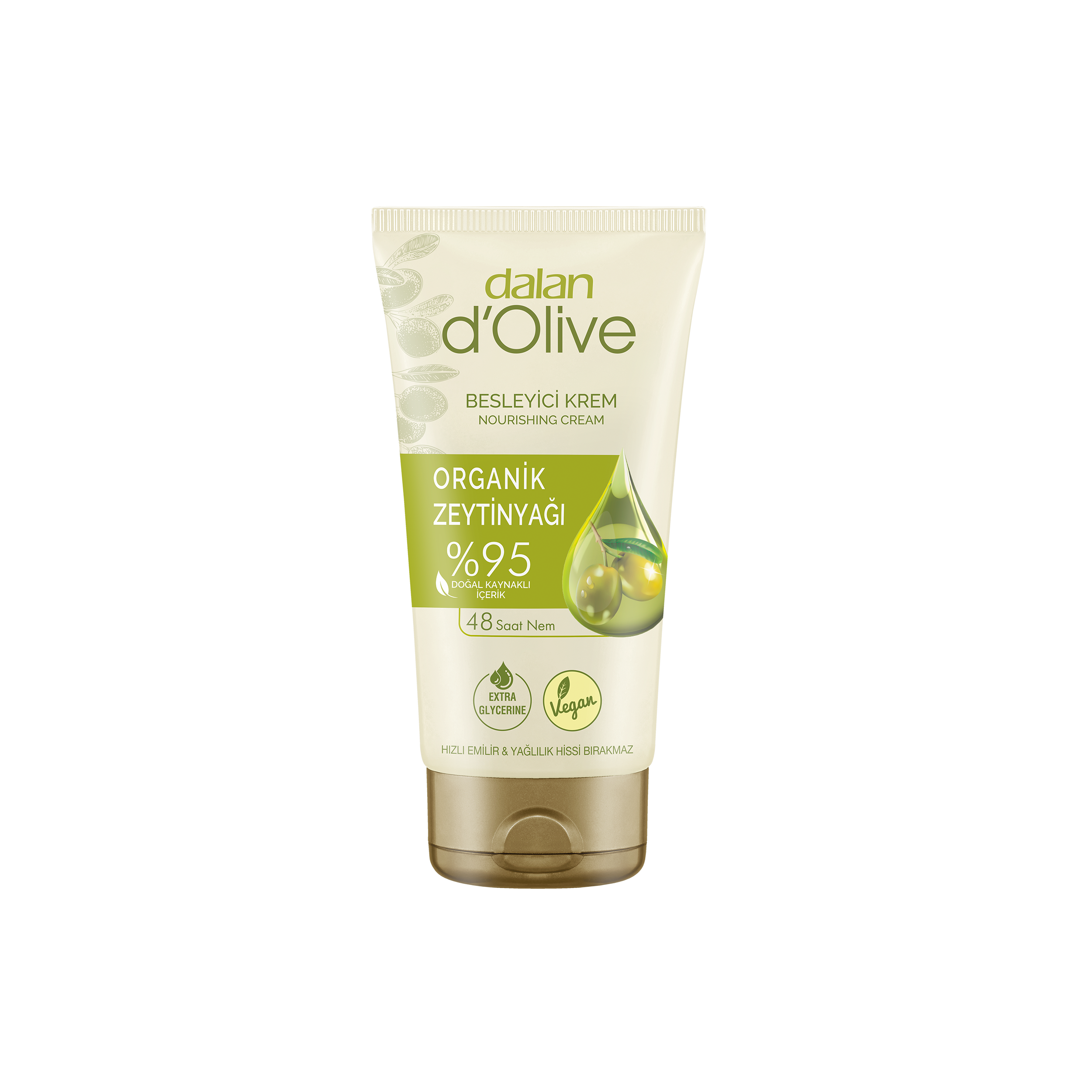 d’Olive Besleyici Krem Doğal Zeytinyağı