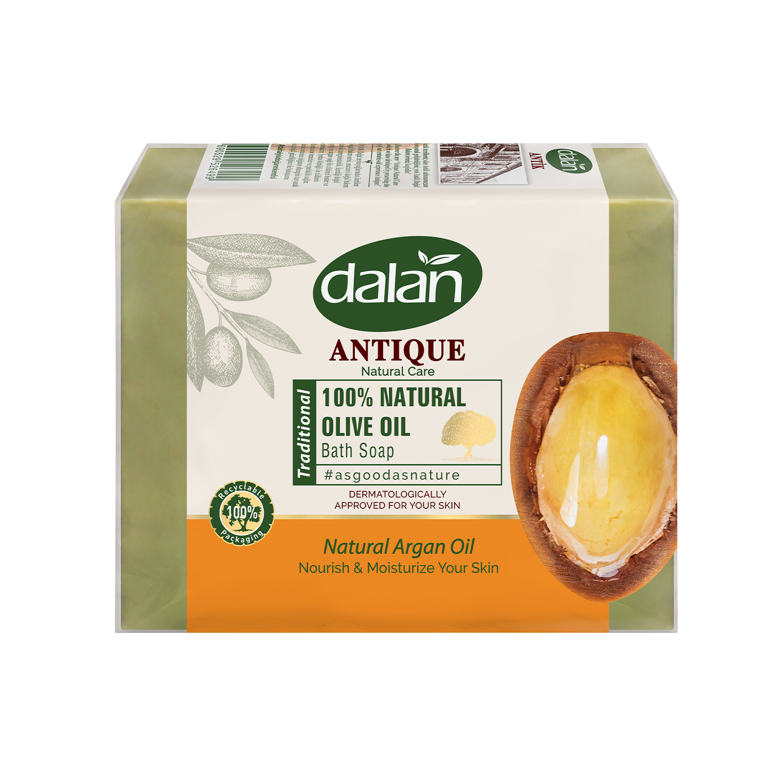 Dalan Antik Natural Argan Oil Bath Soap