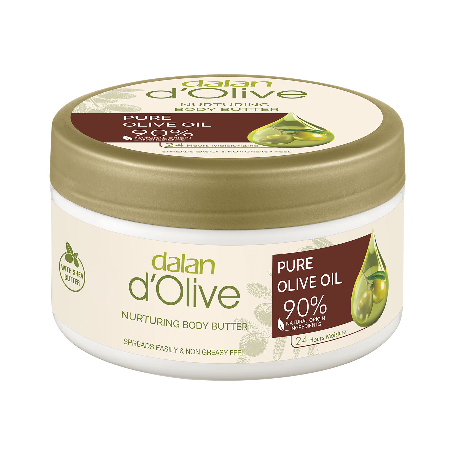 d’Olive Nurturing Body Butter Pure Olive Oil