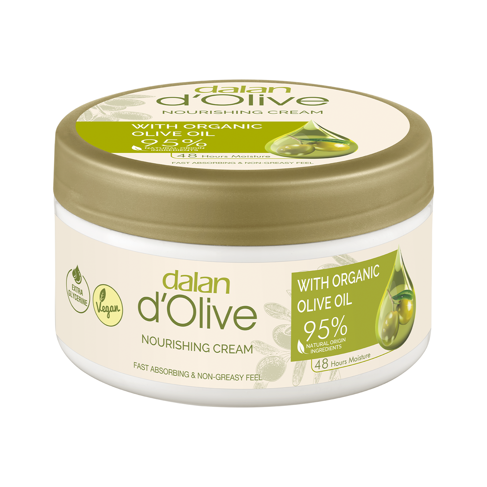 d’Olive Nourishing Cream Natural Olive Oil