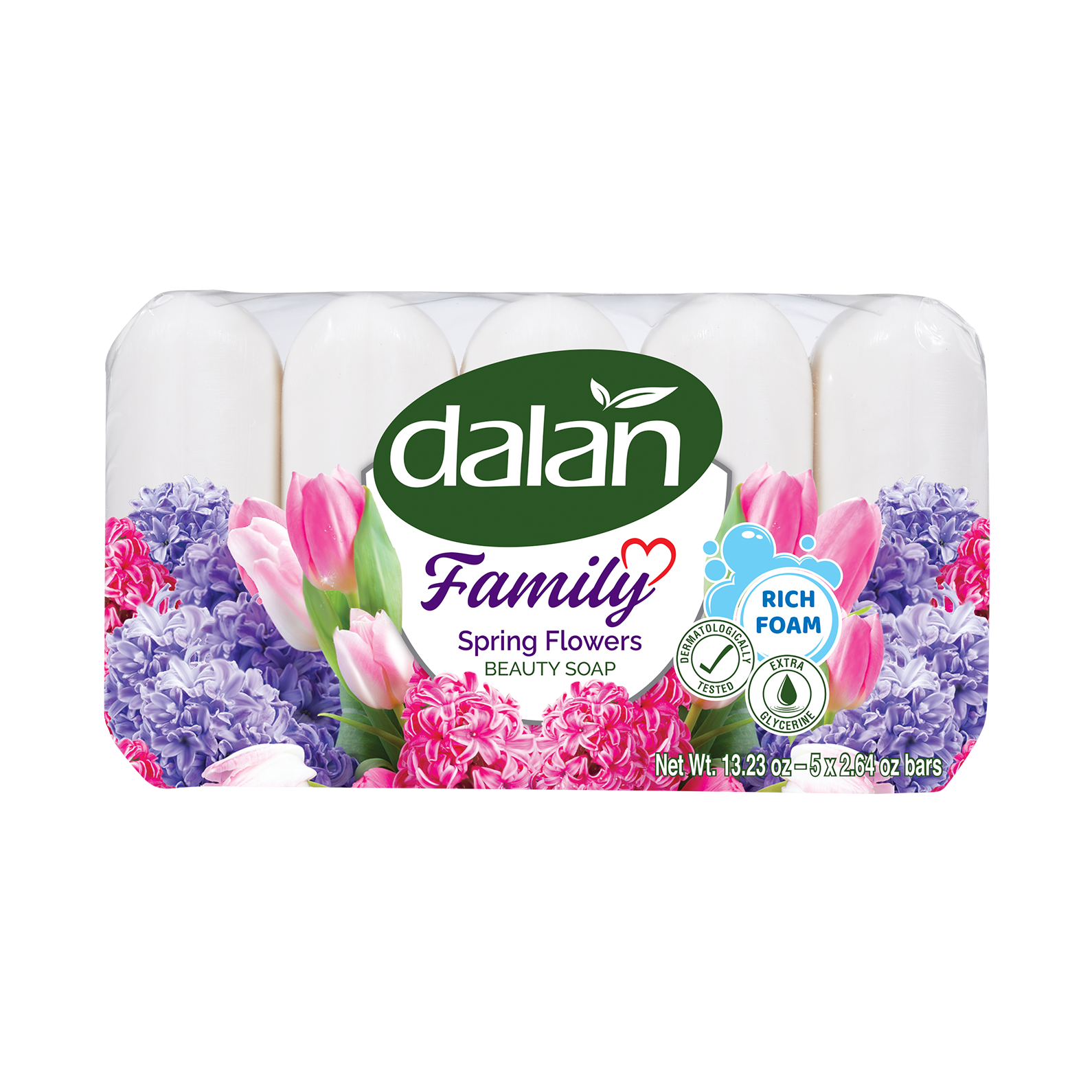 Dalan Family Spring Flowers Beauty Soap