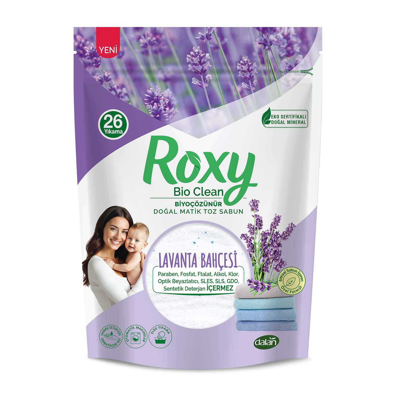 Roxy Bio Clean Lavender Garden Natural Laundry Powder